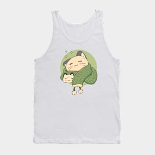 The Winter Kittens | Green Tank Top